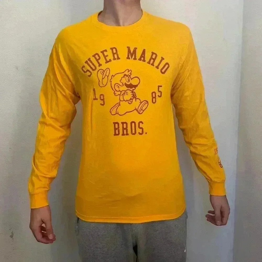 Nintendo's "Super Mario" Retro Style Longsleeve